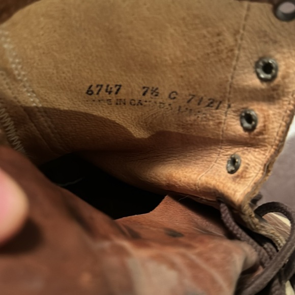 Well used Biltrite lace up paddock boots size 7.5 - Picture 3 of 3